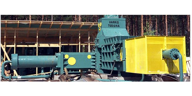 baler machine types: TGS-60-B TGS Ferrous Three Compression Baler