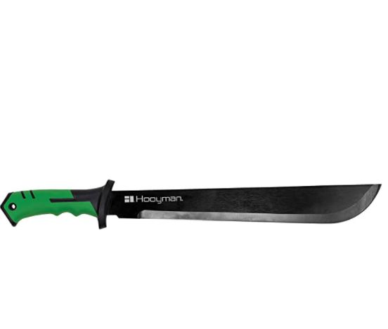 Types of machetes: hooyman bush machete with heavy duty construction