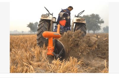 Plow tractor: soiltech disc plough