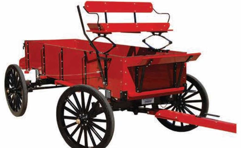 Hay wagon: weaver box bed wagon