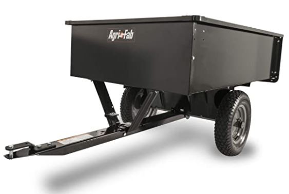 Hay wagon: max utility tow behind dump cart